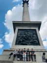 Naši žáci u Nelson’s Column